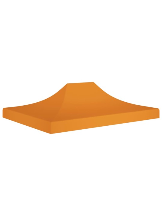 Dārza nojumes jumts, 4x3 m, oranžs, 270 g/m²