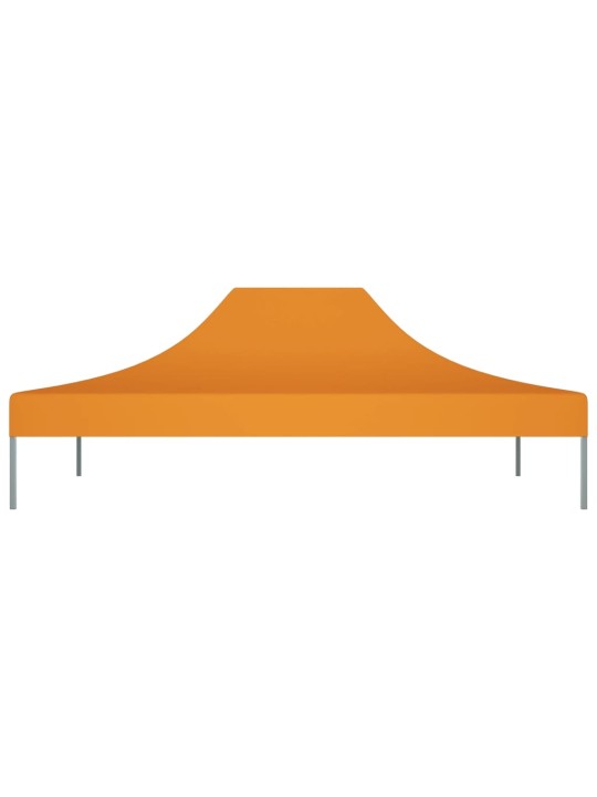 Dārza nojumes jumts, 4x3 m, oranžs, 270 g/m²