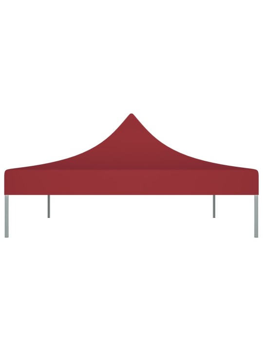 Dārza nojumes jumts, 4x3 m, vīnsarkans, 270 g/m²