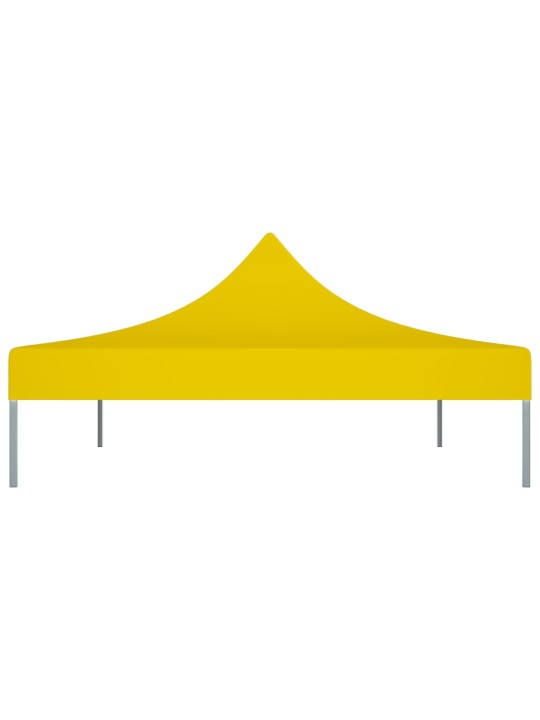 Dārza nojumes jumts, 4x3 m, dzeltens, 270 g/m²