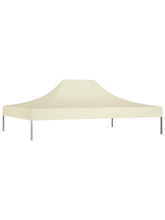 Dārza nojumes jumts, 4,5x3 m, krēmkrāsas, 270 g/m²