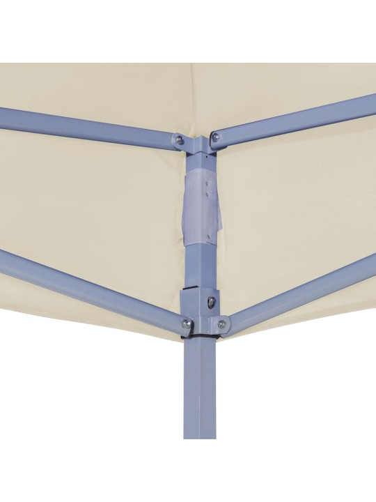 Dārza nojumes jumts, 4,5x3 m, krēmkrāsas, 270 g/m²