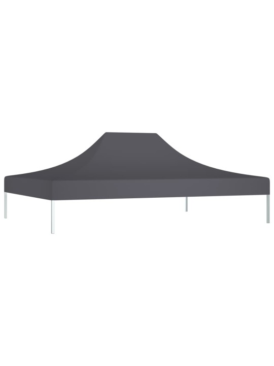 Dārza nojumes jumts, 4,5x3 m, antracītpelēks, 270 g/m²