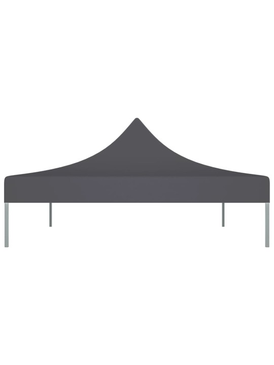 Dārza nojumes jumts, 4,5x3 m, antracītpelēks, 270 g/m²