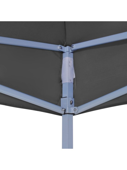 Dārza nojumes jumts, 4,5x3 m, antracītpelēks, 270 g/m²