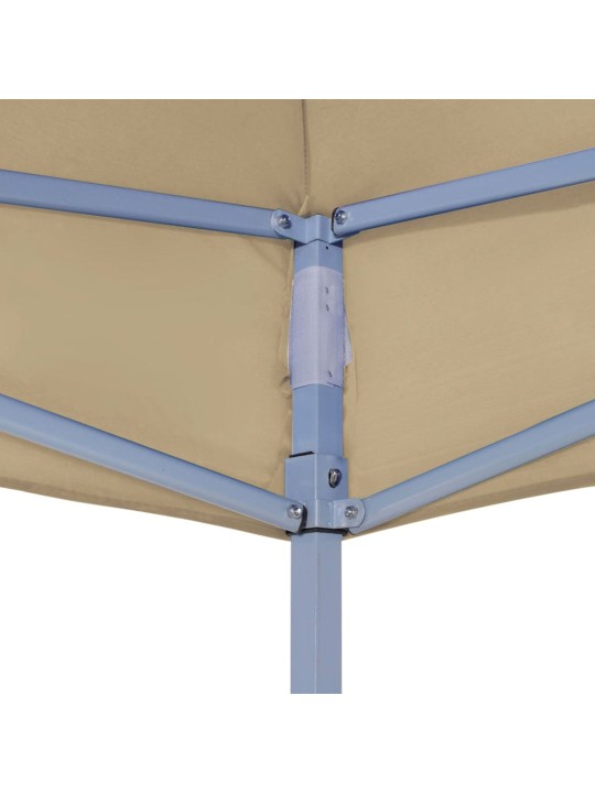 Dārza nojumes jumts, 4,5x3 m, bēšs, 270 g/m²