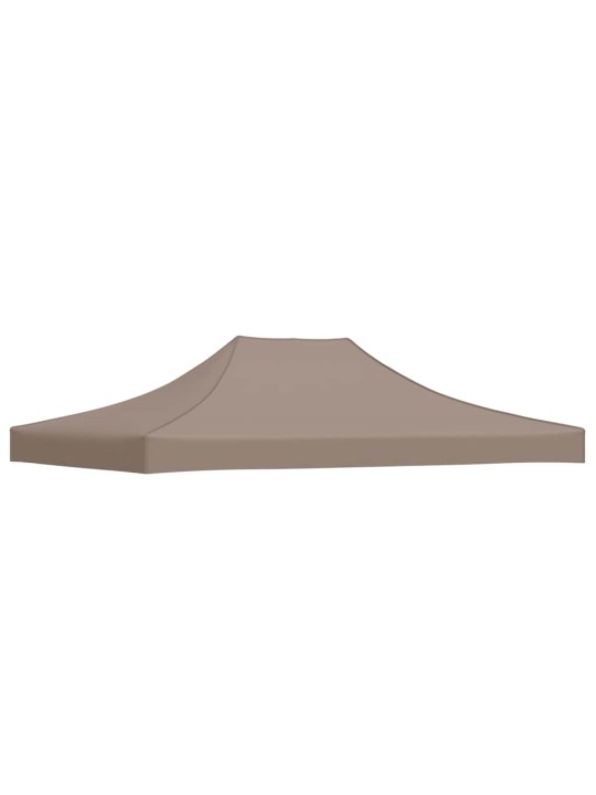 Dārza nojumes jumts, 4,5x3 m, pelēkbrūns, 270 g/m²