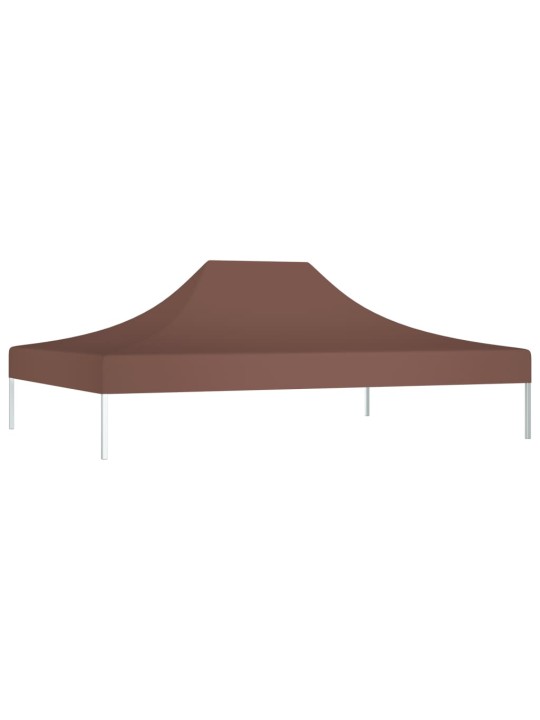 Dārza nojumes jumts, 4,5x3 m, brūns, 270 g/m²