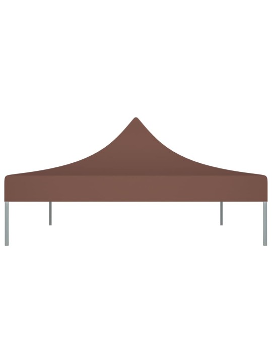 Dārza nojumes jumts, 4,5x3 m, brūns, 270 g/m²