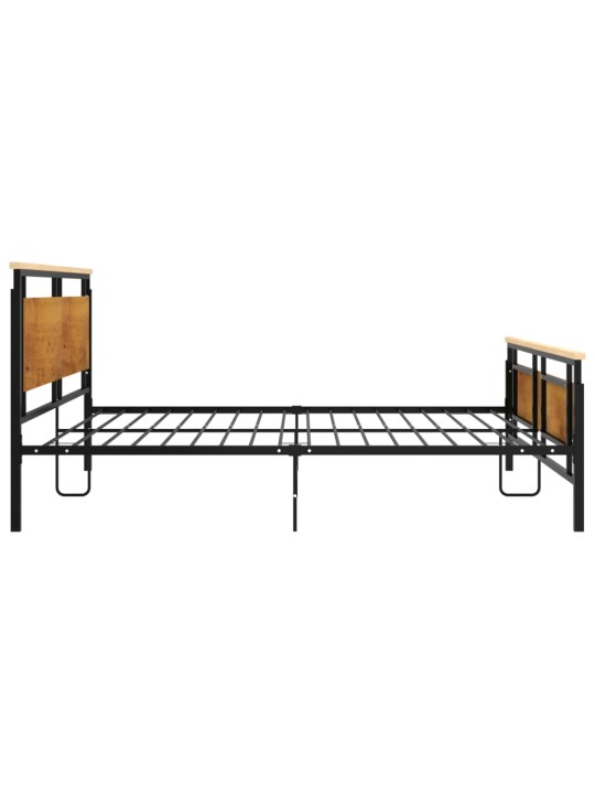 Gultas rāmis, metāls, 200x200 cm