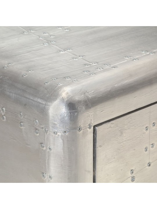 Kumode, 110x35x75 cm, aviācijas dizains, metāls