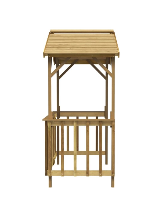 Grila nojume, 163,5x93x210 cm, impregnēts priedes koks