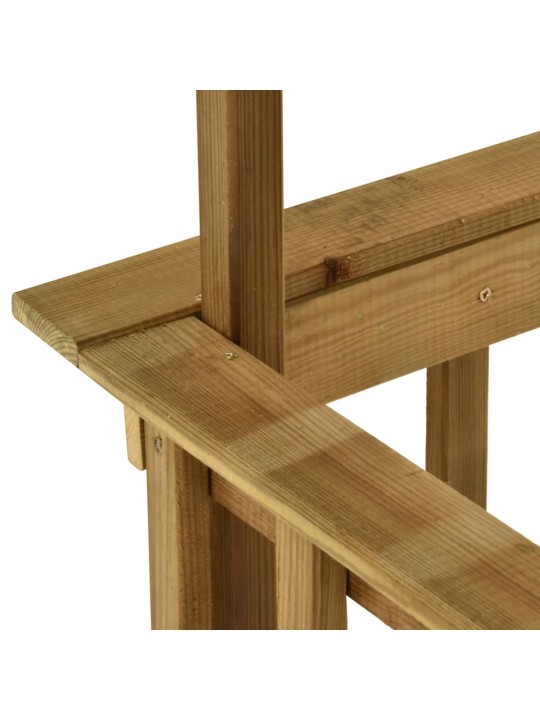 Grila nojume, 163,5x93x210 cm, impregnēts priedes koks