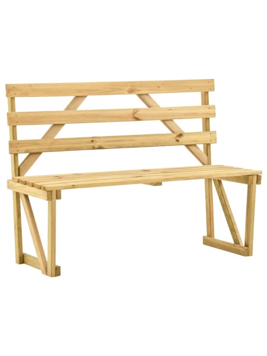 Dārza sols, 120 cm, impregnēts priedes koks