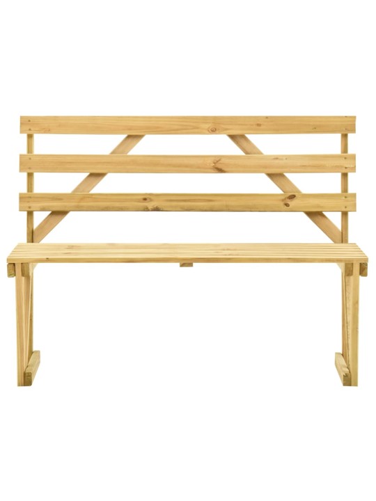 Dārza sols, 120 cm, impregnēts priedes koks