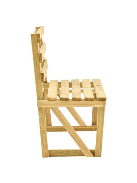 Dārza sols, 120 cm, impregnēts priedes koks