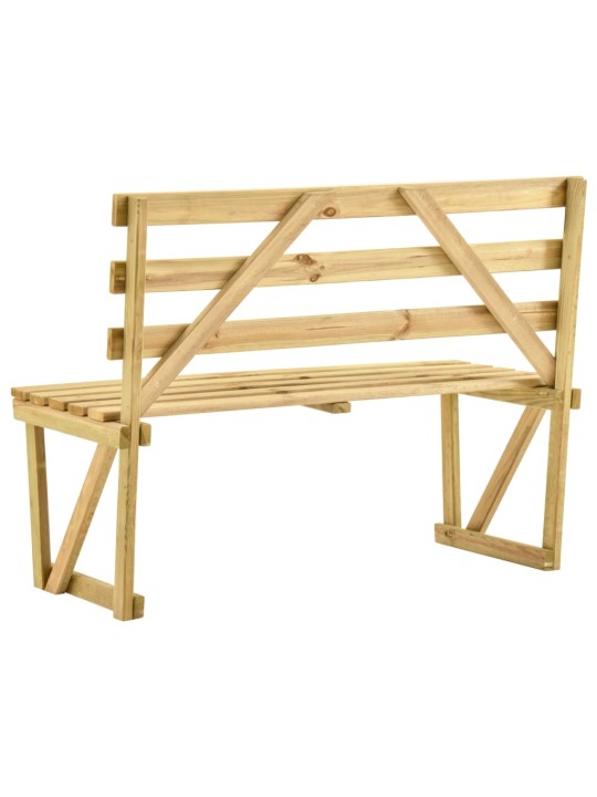 Dārza sols, 120 cm, impregnēts priedes koks