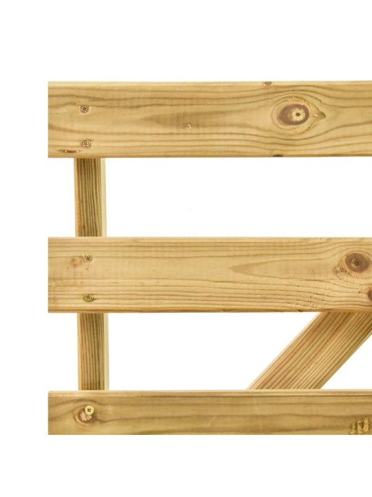 Dārza sols, 120 cm, impregnēts priedes koks
