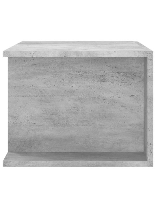 Tv galdiņš ar led lampiņām, 90x39x30 cm, betona pelēks