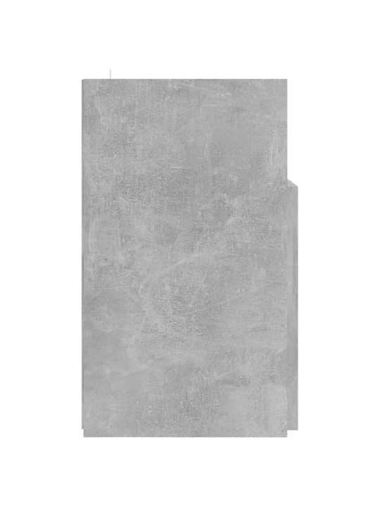Tv skapītis ar led lampiņām, 120x30x50 cm, betona pelēks