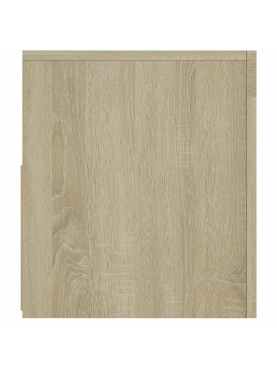 Tv galdiņš ar led lampiņām, 120x35x40 cm, ozolkoka krāsā