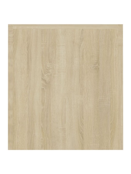 Tv galdiņš ar led lampiņām, 120x35x40 cm, ozolkoka krāsā