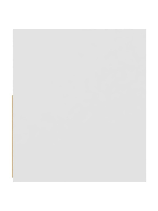 Tv galdiņš ar led lampiņām, 120x35x40 cm, balts