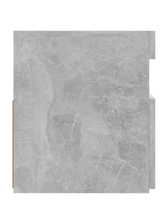Tv galdiņš ar led lampiņām, 120x35x40 cm, betona pelēks