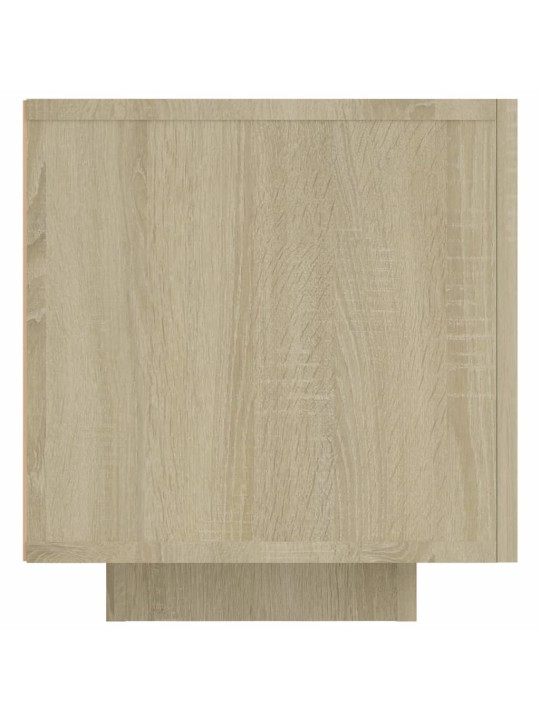 Tv skapītis ar led lampiņām, 160x35x40 cm, ozolkoka krāsa