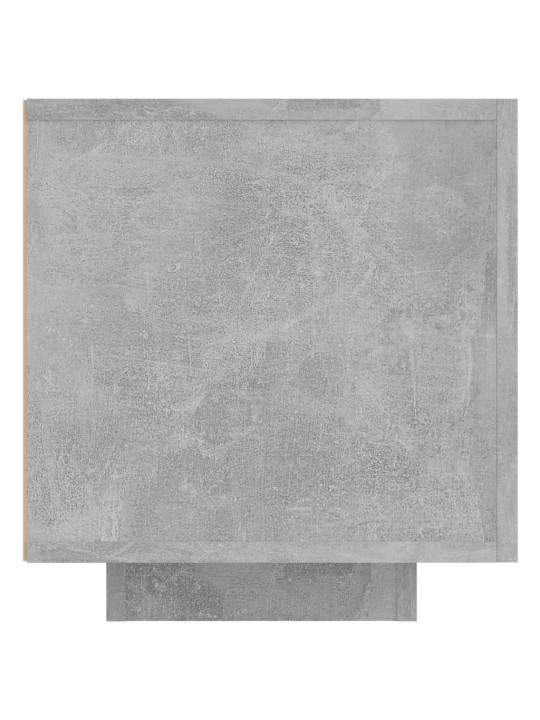 Tv skapītis ar led lampiņām, 160x35x40 cm, betona pelēks