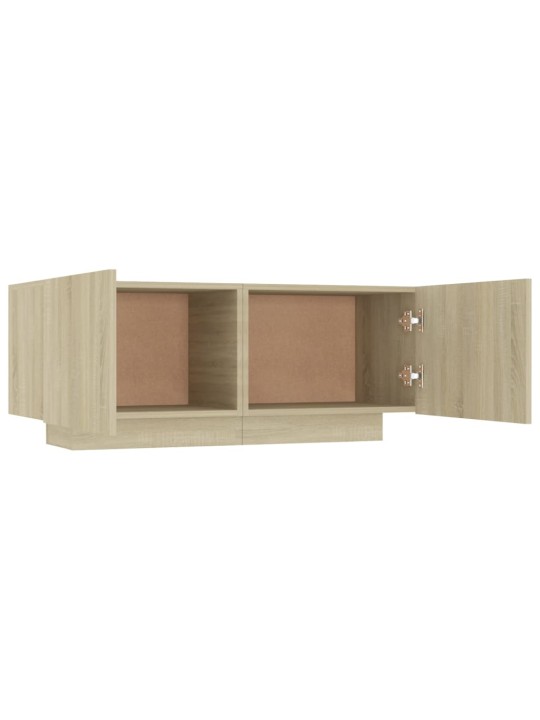 Tv skapītis, ozolkoka krāsa, 100x35x40 cm, inženierijas koks