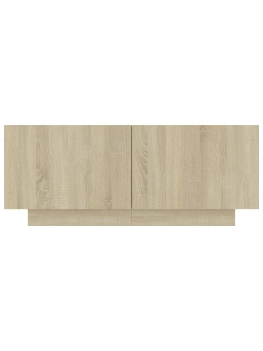 Tv skapītis, ozolkoka krāsa, 100x35x40 cm, inženierijas koks