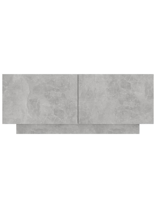 Tv skapītis, betona pelēks, 100x35x40 cm, inženierijas koks