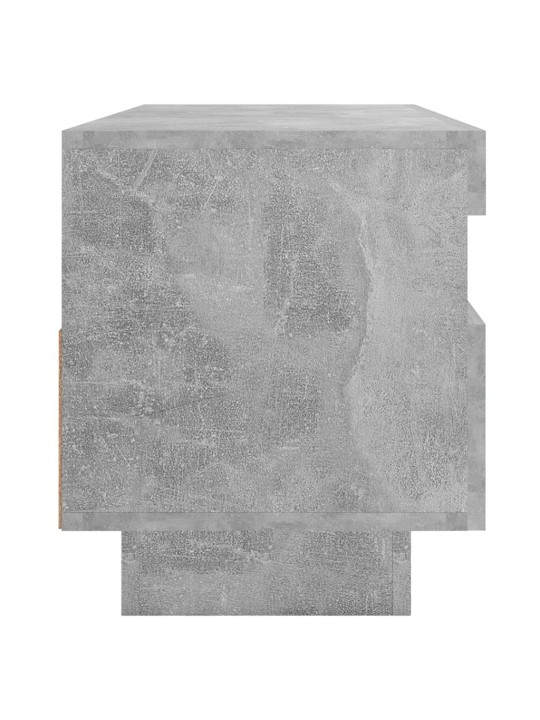 Tv galdiņš ar led lampiņām, 100x35x40 cm, betona pelēks