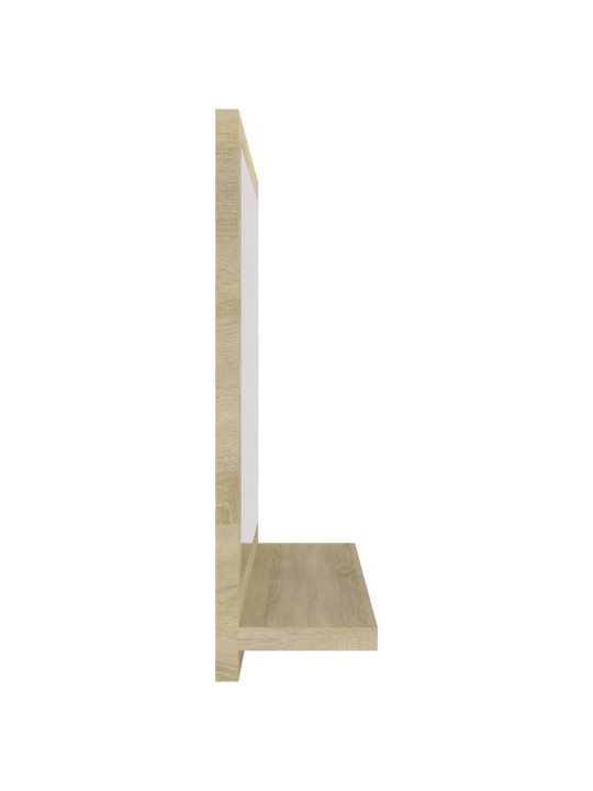 Vannasistabas spogulis, ozolkoka krāsā, 40x10,5x37 cm