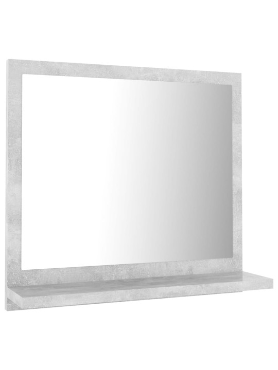 Vannasistabas spogulis, betona pelēks, 40x10,5x37 cm