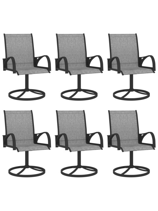 7-daļīgs dārza mēbeļu komplekts, tekstilēns, tērauds