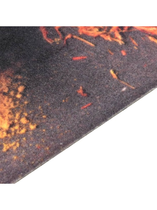 Virtuves paklājs, mazgājams, apdruka ar karotēm, 60x180 cm