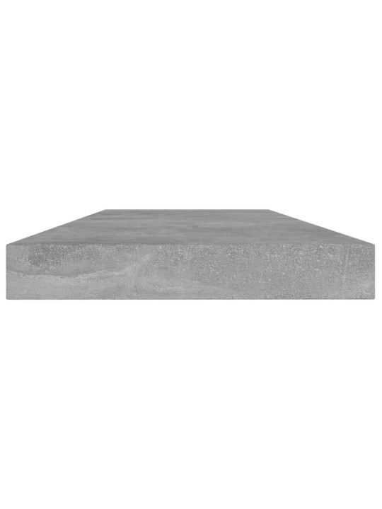 Plauktu dēļi, 4 gab., betonpelēki 40x10x1,5cm inženierijas koks