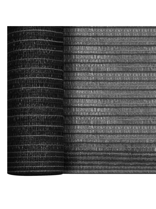 Norobežojošais tīkls, antracītpelēks, 3,6x25 m, hdpe, 75 g/m²