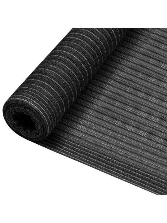 Norobežojošais tīkls, antracītpelēks, 2x10 m, hdpe, 150 g/m²