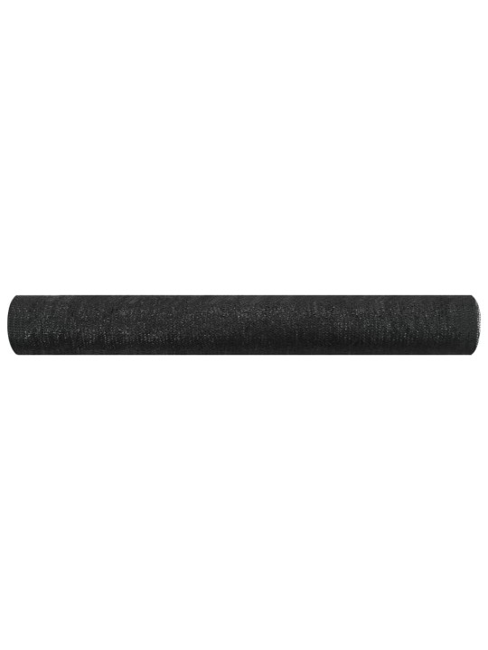 Norobežojošais tīkls, melns, 2x10 m, hdpe, 75 g/m²