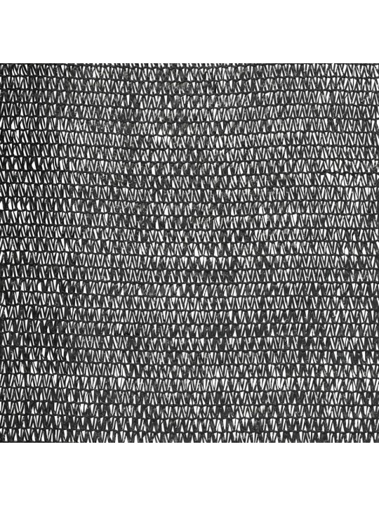 Norobežojošais tīkls, melns, 2x10 m, hdpe, 150 g/m²
