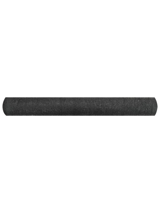 Norobežojošais tīkls, melns, 3,6x25 m, hdpe, 150 g/m²