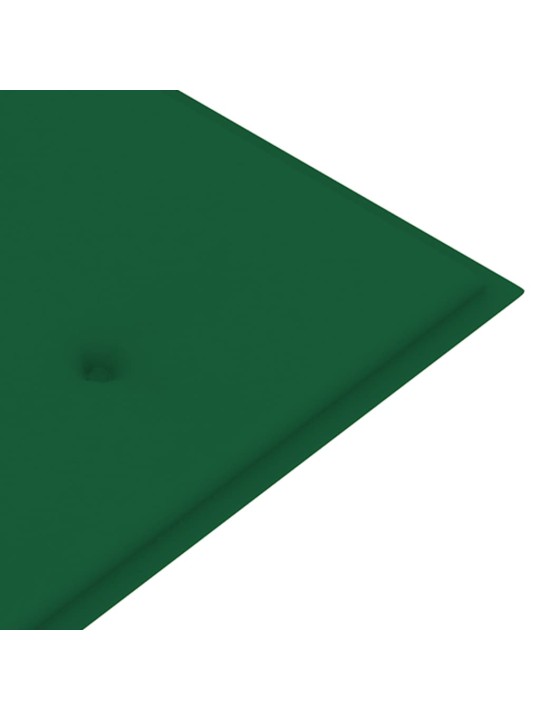 Dārza sols ar matraci, 159 cm, masīvs tīkkoks