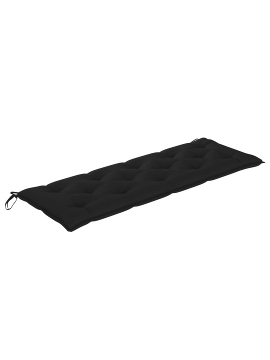 Dārza sols ar matraci, 159 cm, masīvs tīkkoks