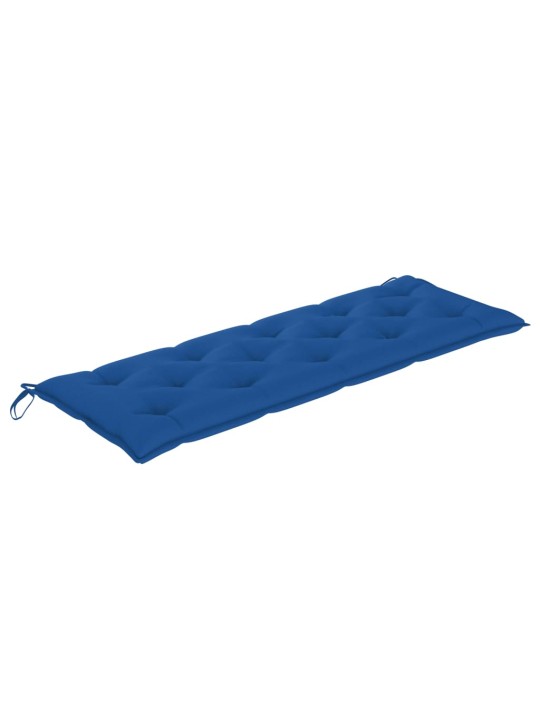 Dārza sols ar matraci, 159 cm, masīvs tīkkoks