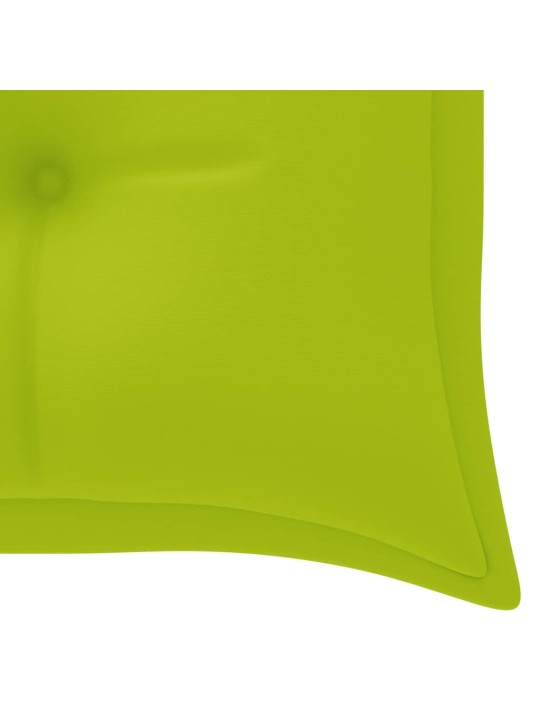 Dārza sols ar matraci, 159 cm, masīvs tīkkoks