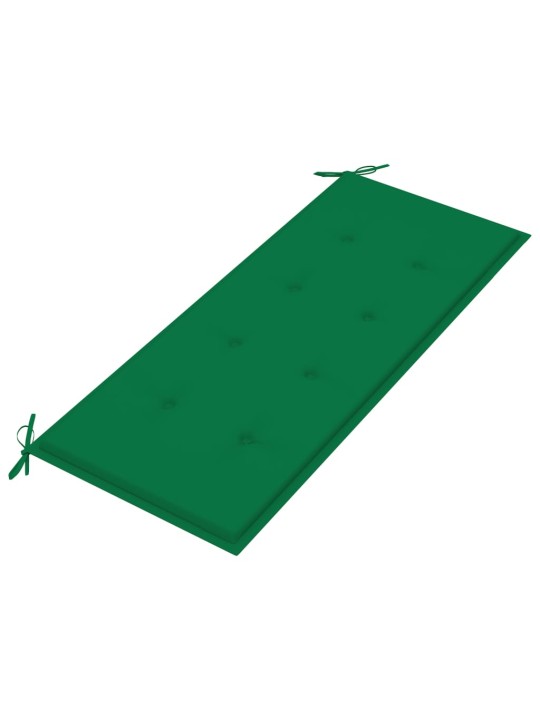 Dārza sols ar matraci, 120 cm, bambuss