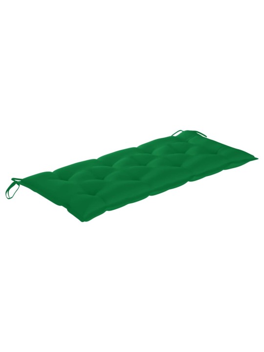 Dārza sols ar matraci, 120 cm, bambuss